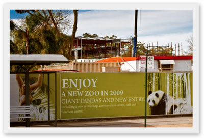 Arrunga Surface Solutions and new Adelaide Zoo facilities under construction